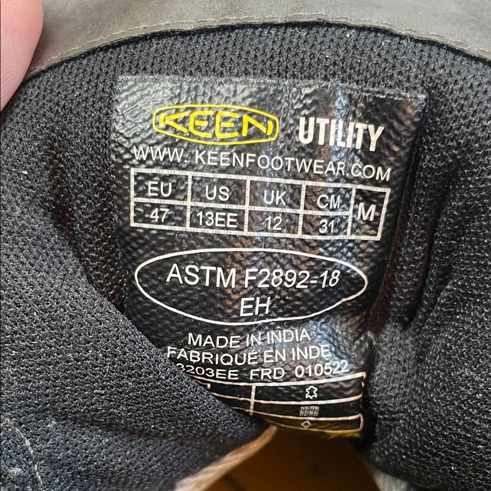 Keen Men's Brown Leather Lace-Up‎ Boots